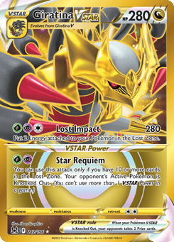 Giratina VSTAR 212/196 Lost Origin
