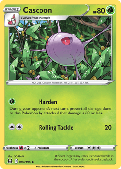 Cascoon 009/196 Lost Origin