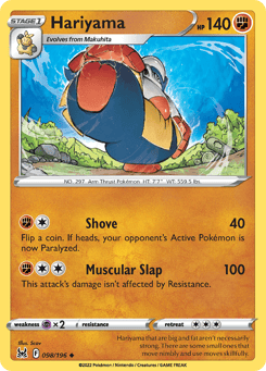 Hariyama 098/196 Lost Origin