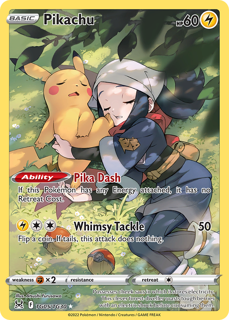 Pikachu TG05/TG30 Lost Origin Trainer Gallery