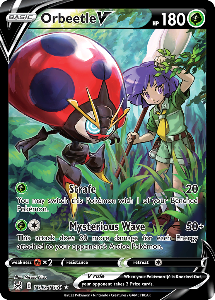 Orbeetle V TG12/TG30 Lost Origin Trainer Gallery