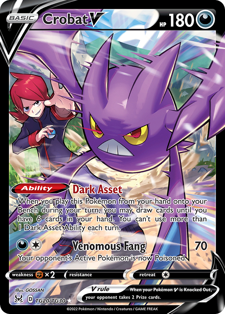 Crobat V TG20/TG30 Lost Origin Trainer Gallery