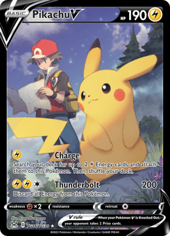 Pikachu V TG16/TG30 Lost Origin Trainer Gallery