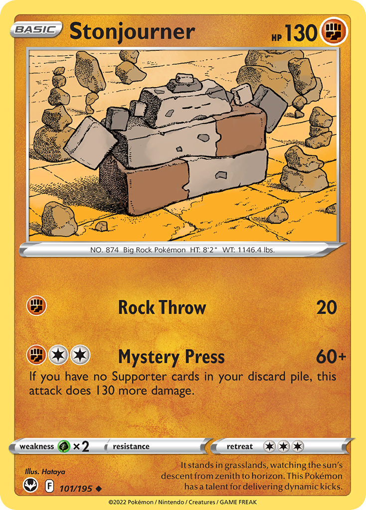 Stonjourner 101/195 Silver Tempest