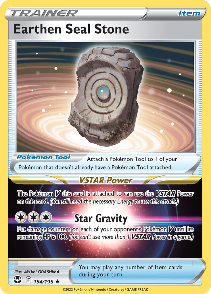 Earthen Seal Stone 154/195 Silver Tempest