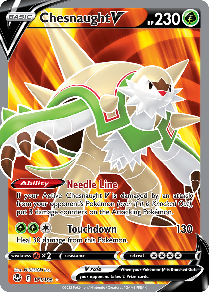 Chesnaught V 171/195 Silver Tempest