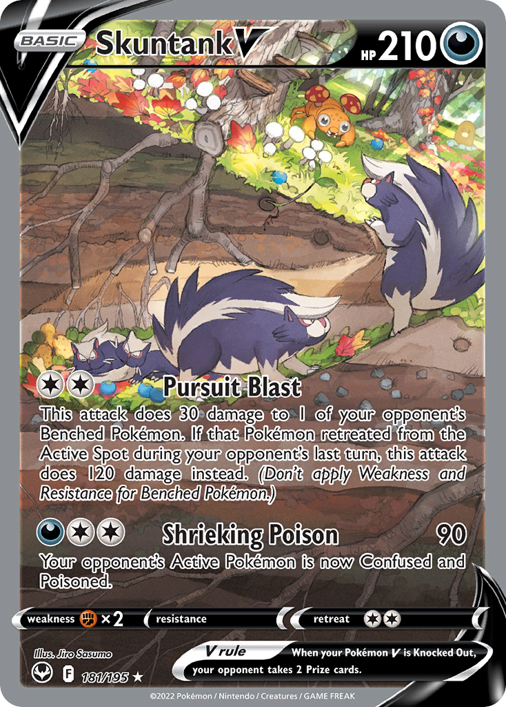 Skuntank V 181/195 Silver Tempest