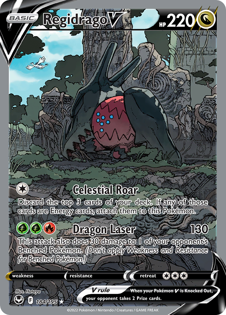 Regidrago V 184/195 Silver Tempest
