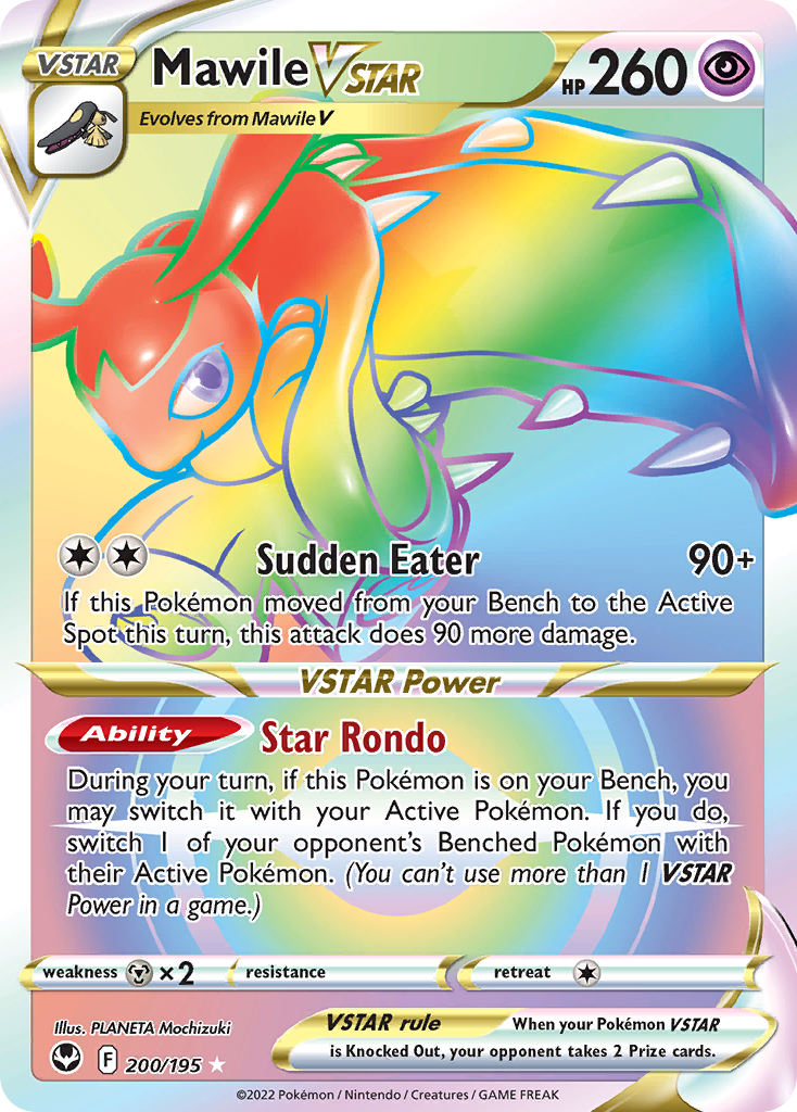 Mawile VSTAR 200/195 Silver Tempest