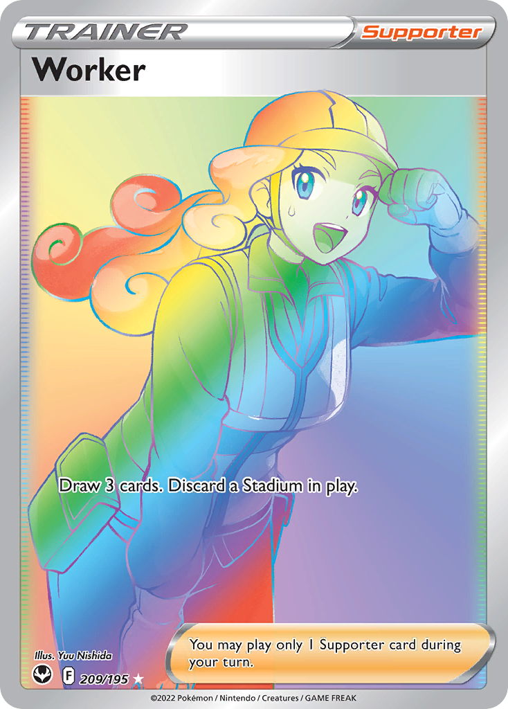 Worker 209/195 Silver Tempest