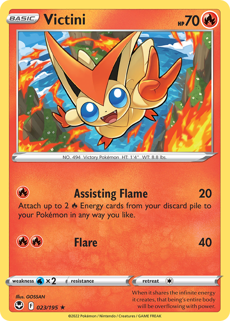 Victini 023/195 Silver Tempest