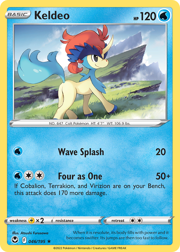 Keldeo 046/195 Silver Tempest