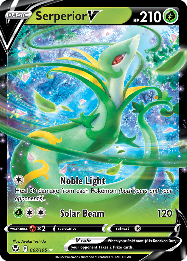Serperior V 007/195 Silver Tempest