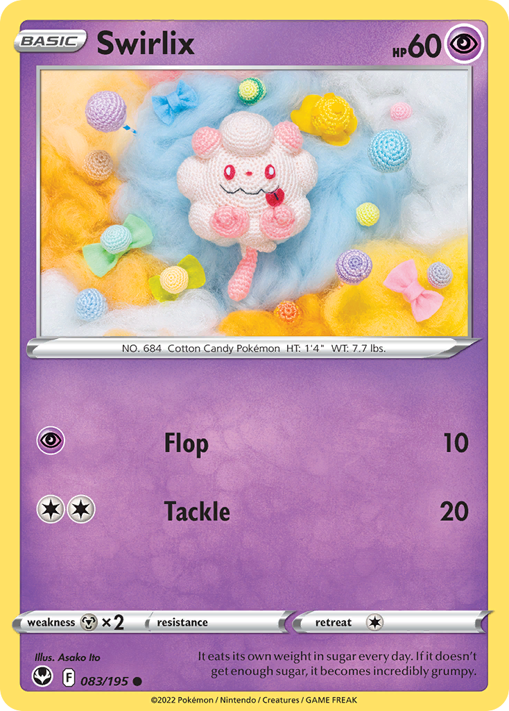 Swirlix 083/195 Silver Tempest