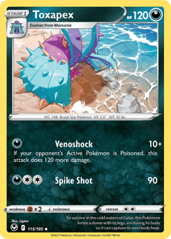 Toxapex 115/195 Silver Tempest