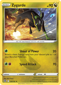 Zygarde 134/195 Silver Tempest