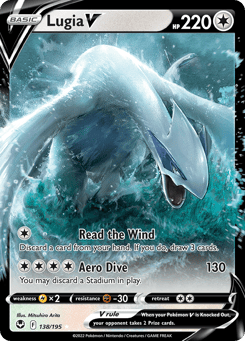 Lugia V 138/195 Silver Tempest