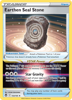 Earthen Seal Stone 154/195 Silver Tempest