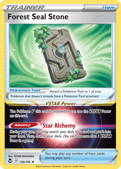 Forest Seal Stone 156/195 Silver Tempest