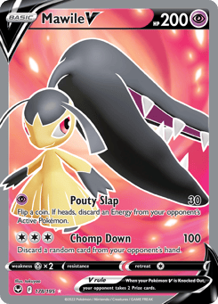 Mawile V 178/195 Silver Tempest