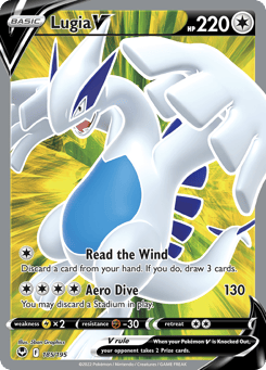 Lugia V 185/195 Silver Tempest
