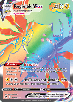 Regieleki VMAX 198/195 Silver Tempest