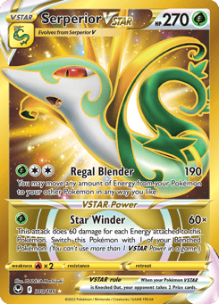 Serperior VSTAR 210/195 Silver Tempest