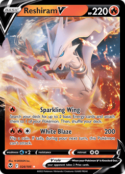 Reshiram V 024/195 Silver Tempest