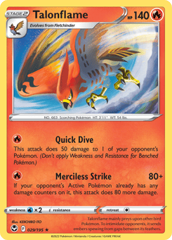 Talonflame 029/195 Silver Tempest