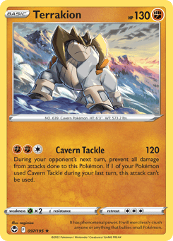 Terrakion 097/195 Silver Tempest