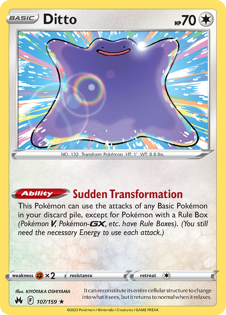 Ditto 107/159 Crown Zenith