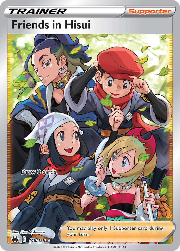 Friends in Hisui 148/159 Crown Zenith