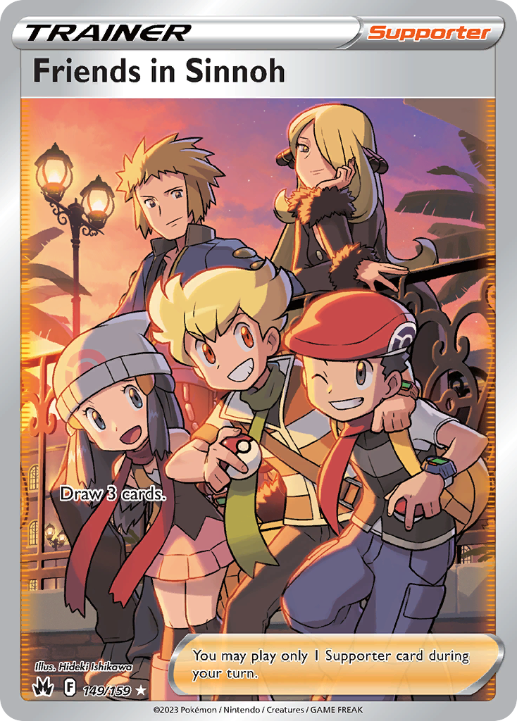 Friends in Sinnoh 149/159 Crown Zenith