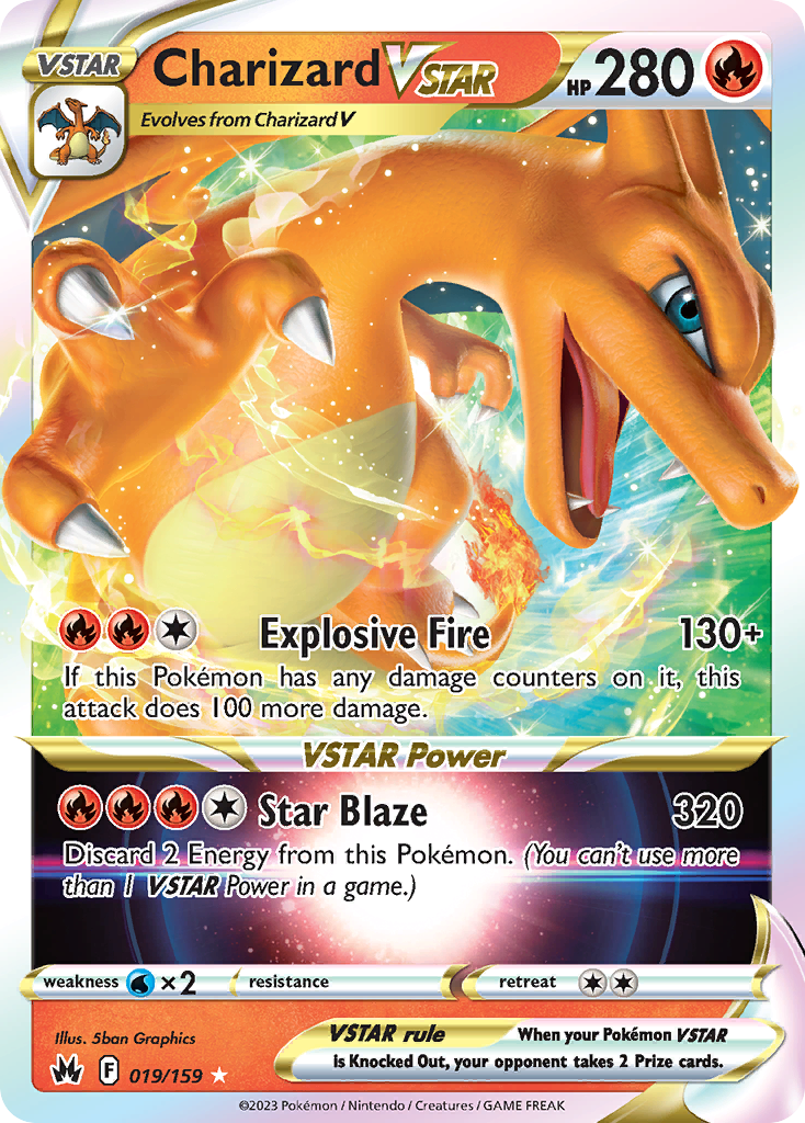 Charizard VSTAR 019/159 Crown Zenith
