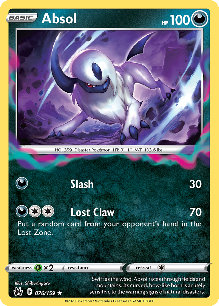 Absol 076/159 Crown Zenith