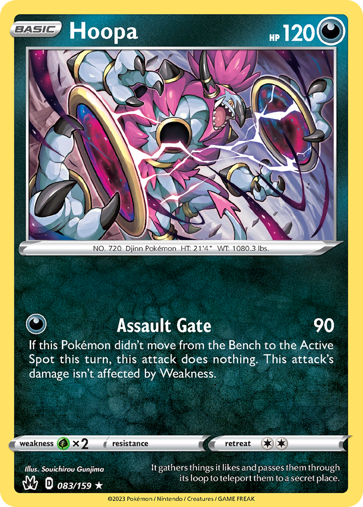 Hoopa 083/159 Crown Zenith