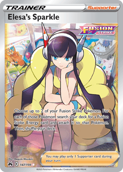 Elesa's Sparkle 147/159 Crown Zenith