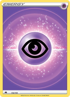 Psychic Energy 156/159 Crown Zenith