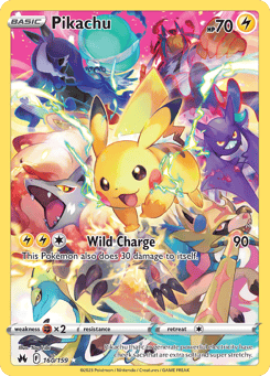Pikachu 160/159 Crown Zenith