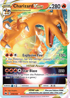 Charizard VSTAR 019/159 Crown Zenith