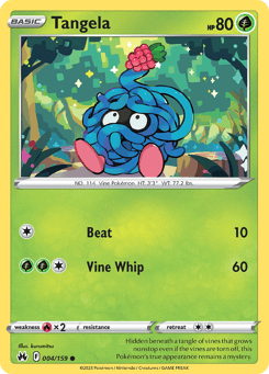Tangela 004/159 Crown Zenith