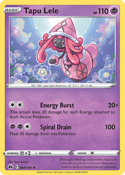 Tapu Lele 064/159 Crown Zenith