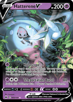 Hatterene V 065/159 Crown Zenith