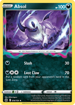 Absol 076/159 Crown Zenith