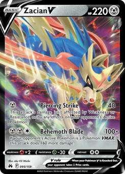 Zacian V 095/159 Crown Zenith