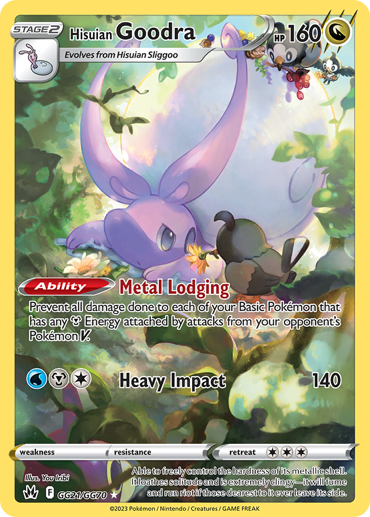 Hisuian Goodra GG21/GG70 Crown Zenith Galarian Gallery