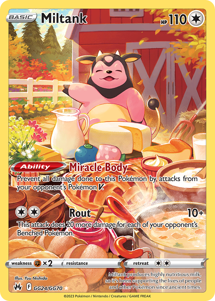 Miltank GG24/GG70 Crown Zenith Galarian Gallery