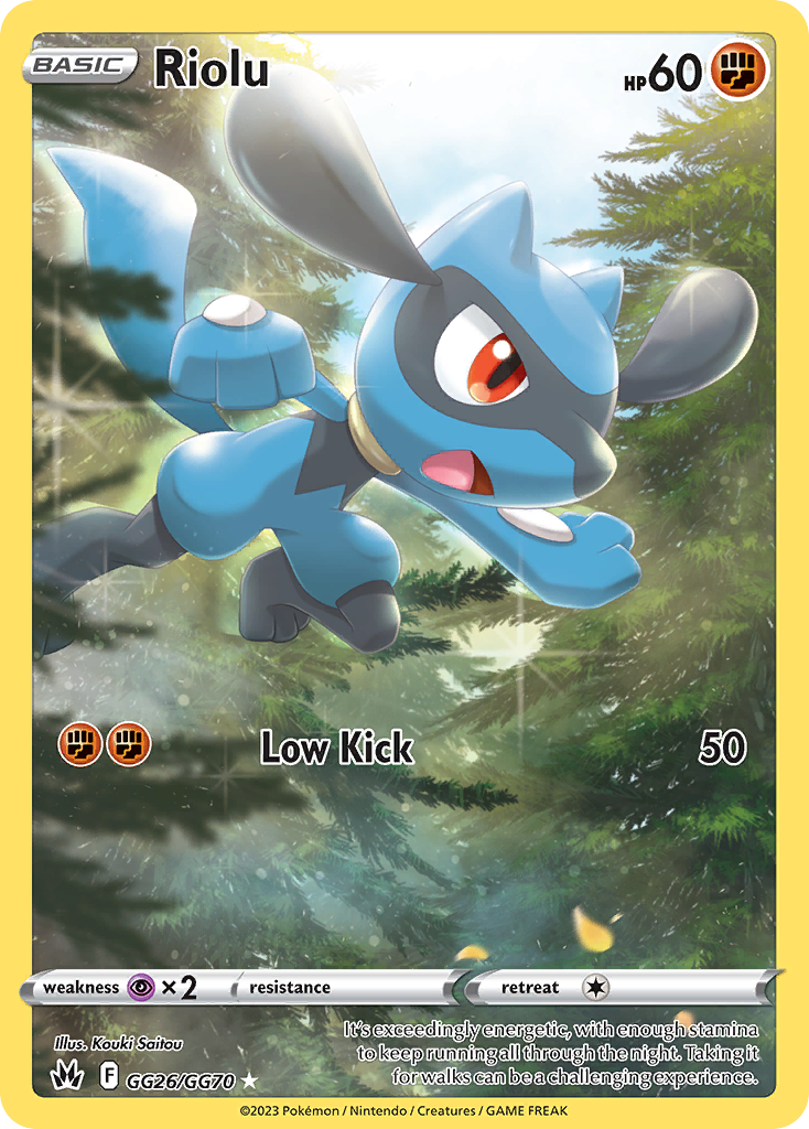 Riolu GG26/GG70 Crown Zenith Galarian Gallery