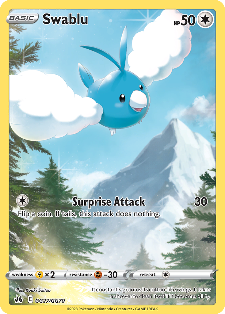 Swablu GG27/GG70 Crown Zenith Galarian Gallery
