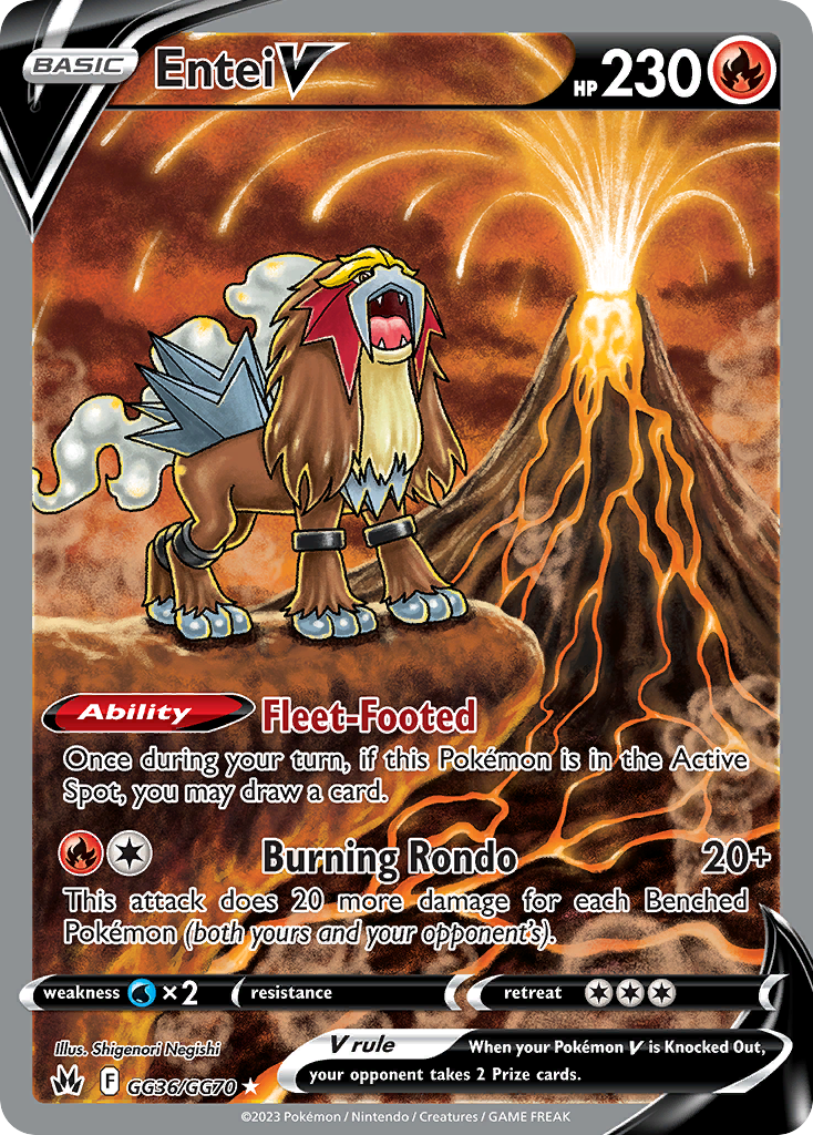 Entei V GG36/GG70 Crown Zenith Galarian Gallery